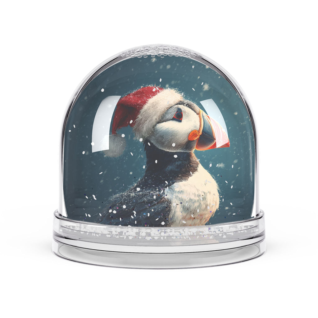 Puffin Snow Globe