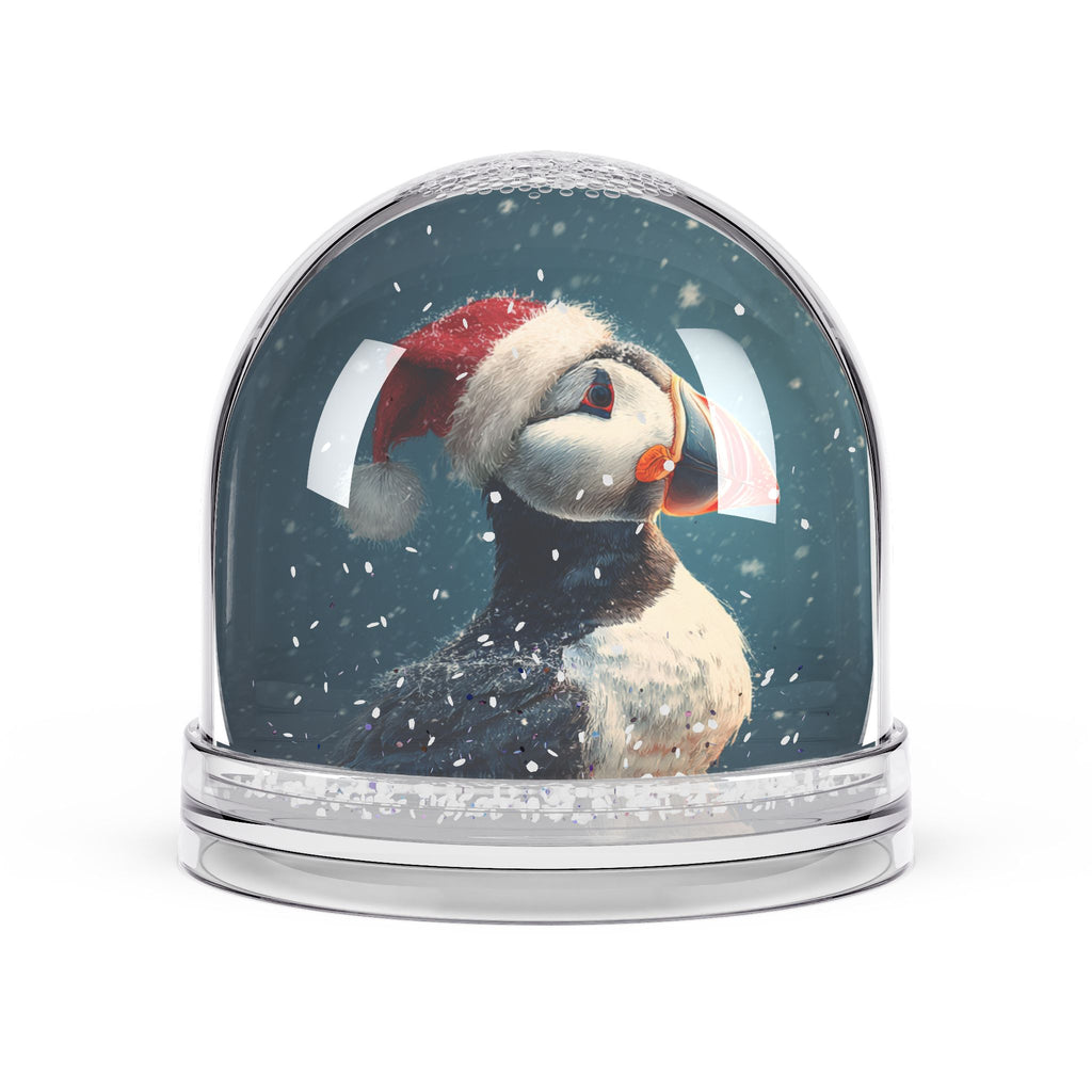 Puffin Snow Globe